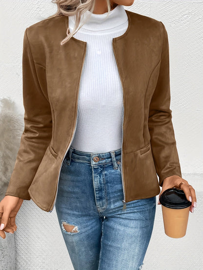 Top Tricotée Slim Fit avec Fermeture Éclair – Un Indispensable pour Toute Saison