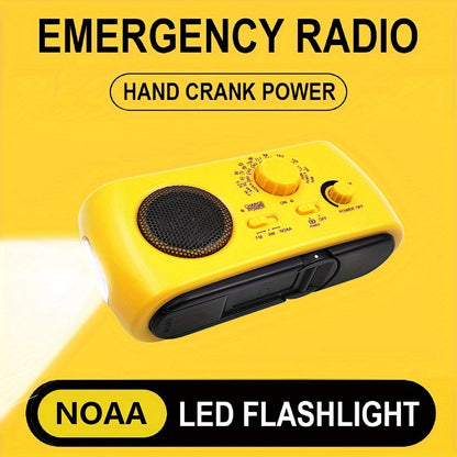 Radio de secours SurvivorTune – Radio portable AM/FM avec chargeur et lampe torche