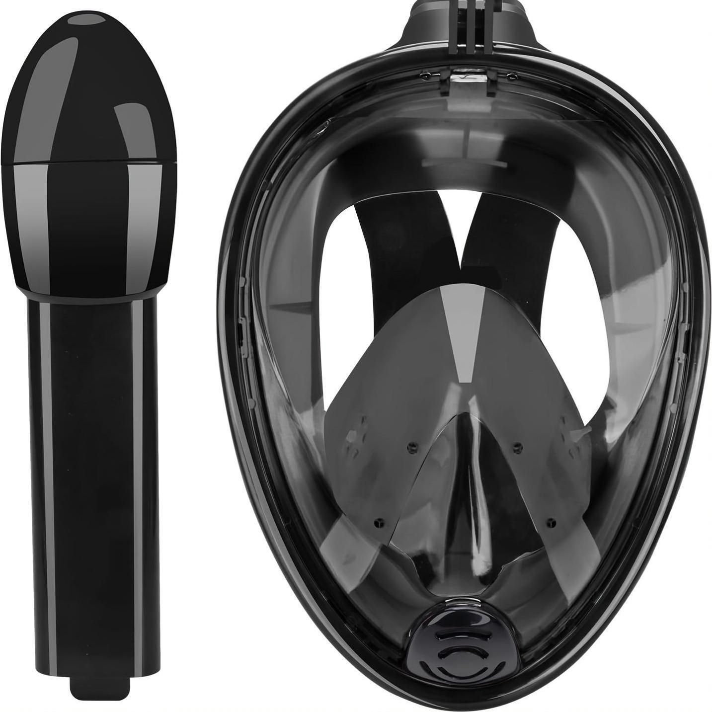 Set de masque de plongée panoramique HD – Vision et confort améliorés pour le snorkeling et la natation