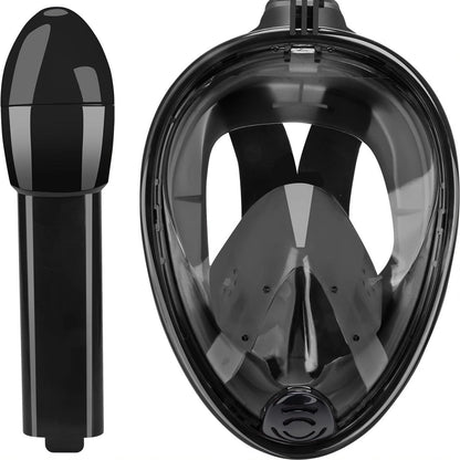 Set de masque de plongée panoramique HD – Vision et confort améliorés pour le snorkeling et la natation