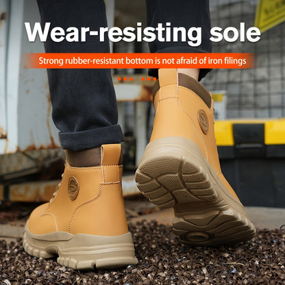 Bottes de travail robustes avec embouts en acier – Durables et confortables pour le travail et l’industrie