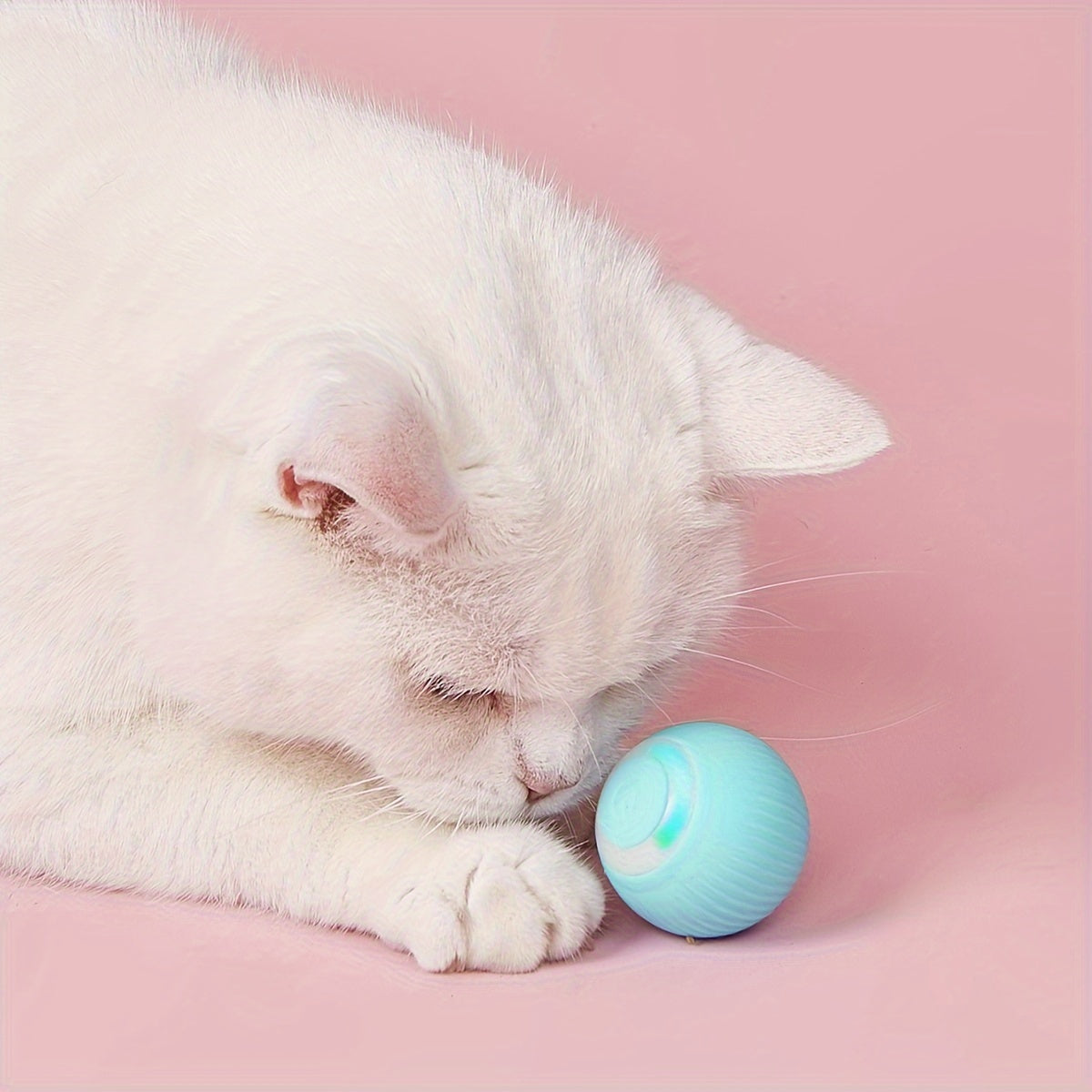Balle interactive intelligente pour chat – Jouet roulant automatique pour un plaisir interactif