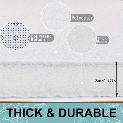 Set de Tapis de Salle de Bain Inspiré de la Perse – Absorbant et Antidérapant