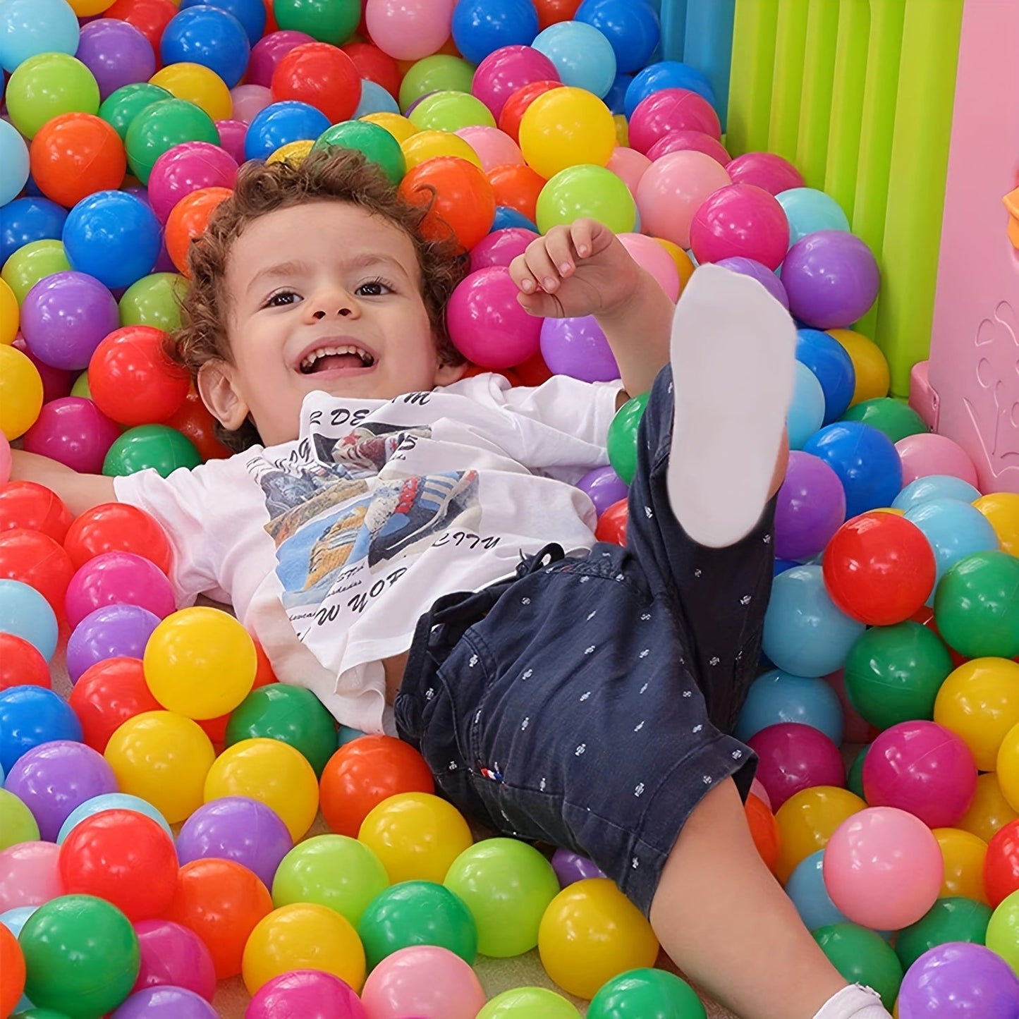Bac à balles Océan FunZone - Plaisir coloré, pliable et sécurisé pour les tout-petits