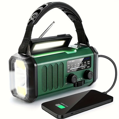EcoPower Radiator – Radio de secours multifonction avec lampe de poche et chargeur