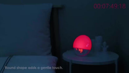 Réveil digital Halo Light – Réveil effet lever de soleil avec alimentation USB et double fonction alarme