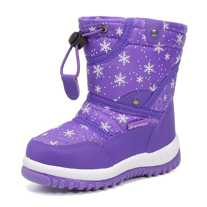Bottes d'Hiver Joyeuses pour Enfants – Chaleur et Amusement dans la Neige