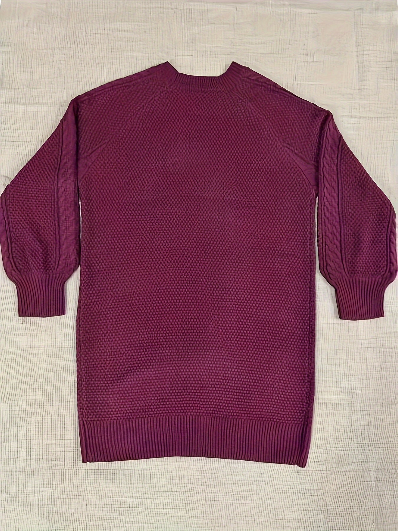 Robe d’Automne Tricotée de Luxe – Chaude, Stylée et Confortable
