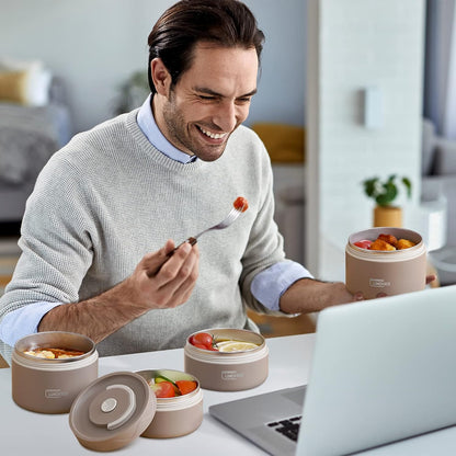 Boîte à Lunch FreshBite - Compacte et Étanche pour les Déplacements