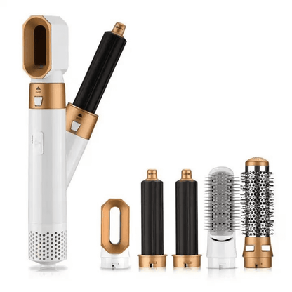 Kit de Coiffure 5-en-1 - Pour Tous les Styles de Cheveux