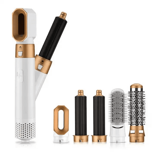 Kit de Coiffure 5-en-1 - Pour Tous les Styles de Cheveux