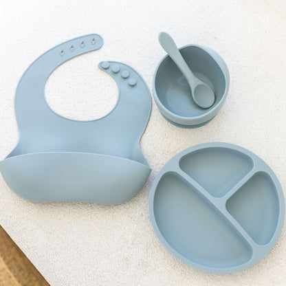 FlexiFeed - Ensemble d'alimentation pour bébé en silicone donner un nouveau nom