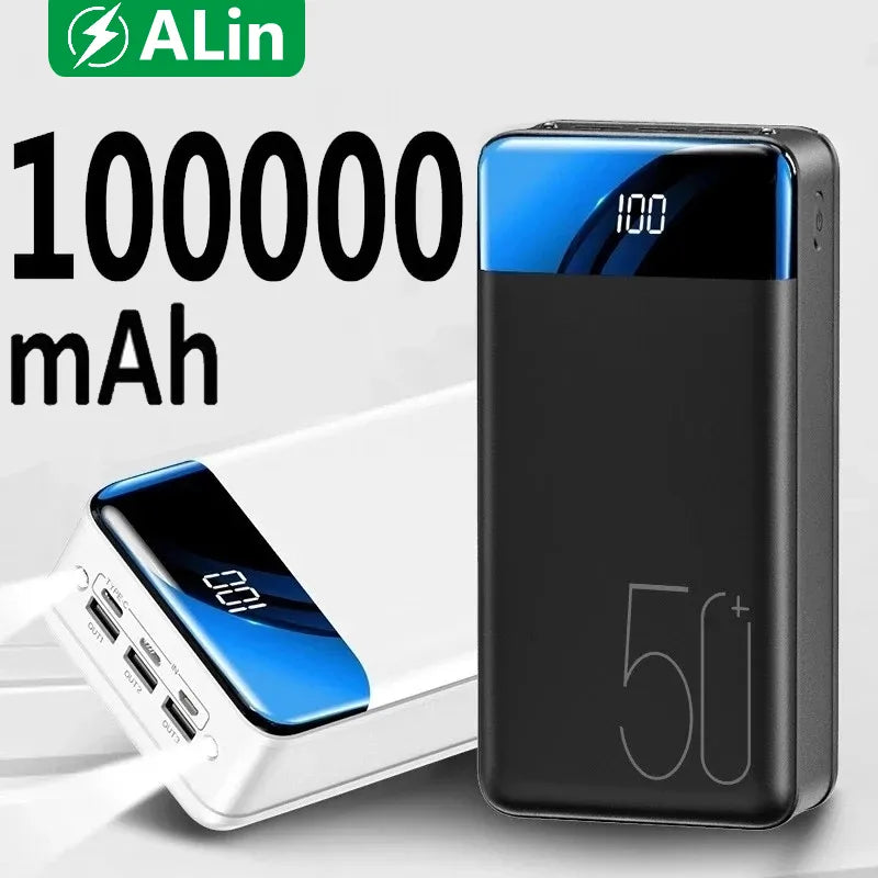 Powerbank puissante 50 000 mAh – Toujours connecté et prêt