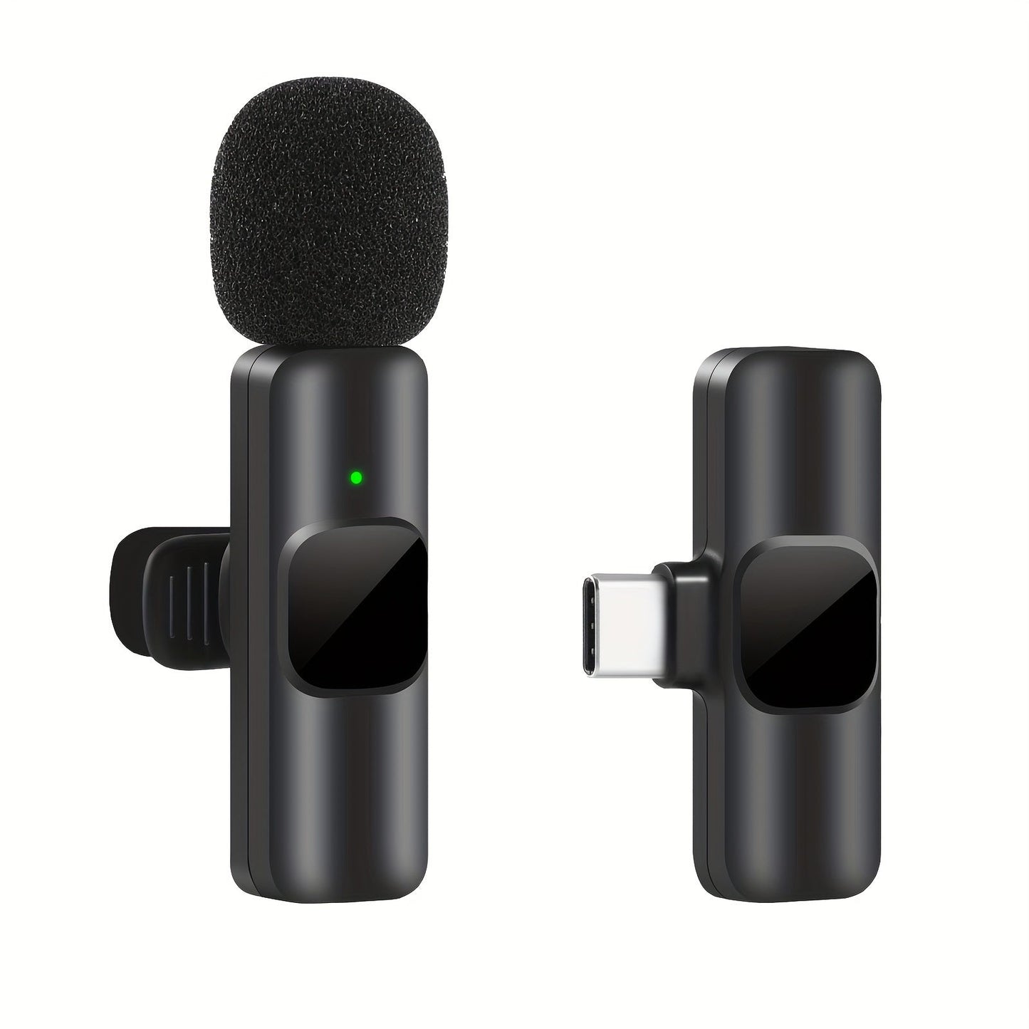 Microphone Lavalier Sans Fil Professionnel - Idéal pour les Enregistrements Vidéo et le Streaming en Direct