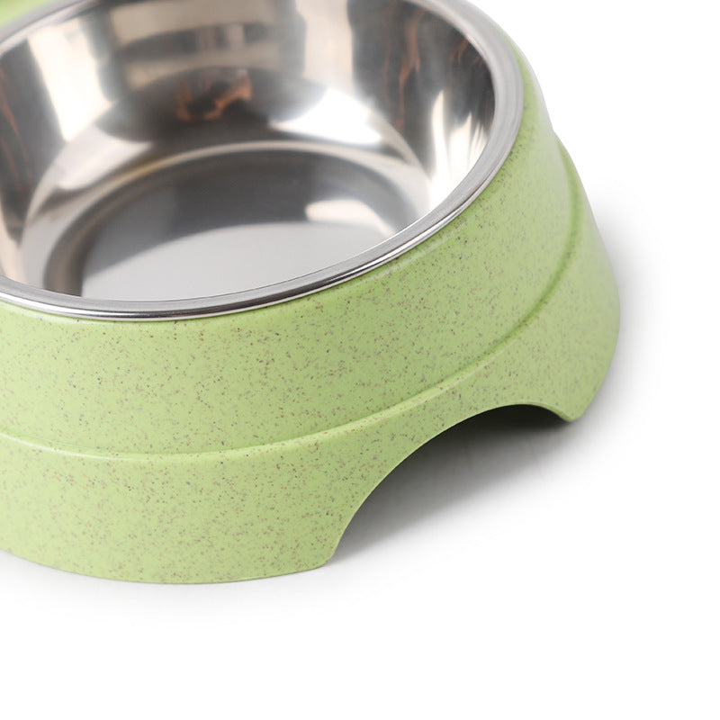Gamelle double en acier inoxydable pour animaux – Parfaite pour manger et boire
