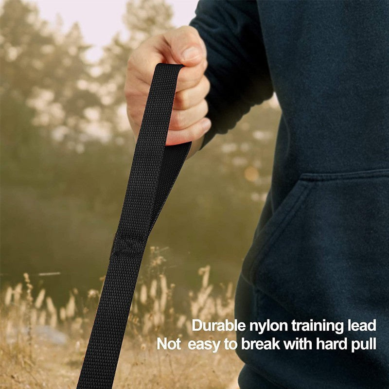 Laisse longue en nylon – Parfaite pour l’entraînement et les activités en plein air