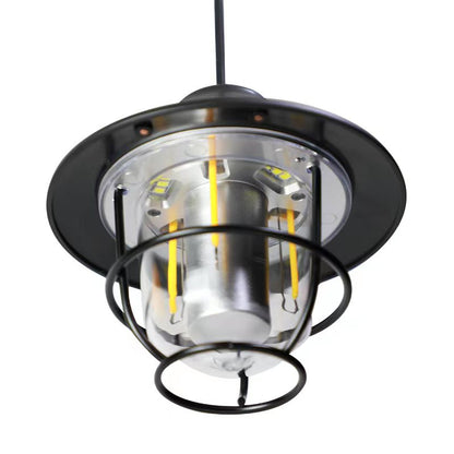 Lanterne de camping vintage à LED – Rechargeable et durable pour les aventures en plein air