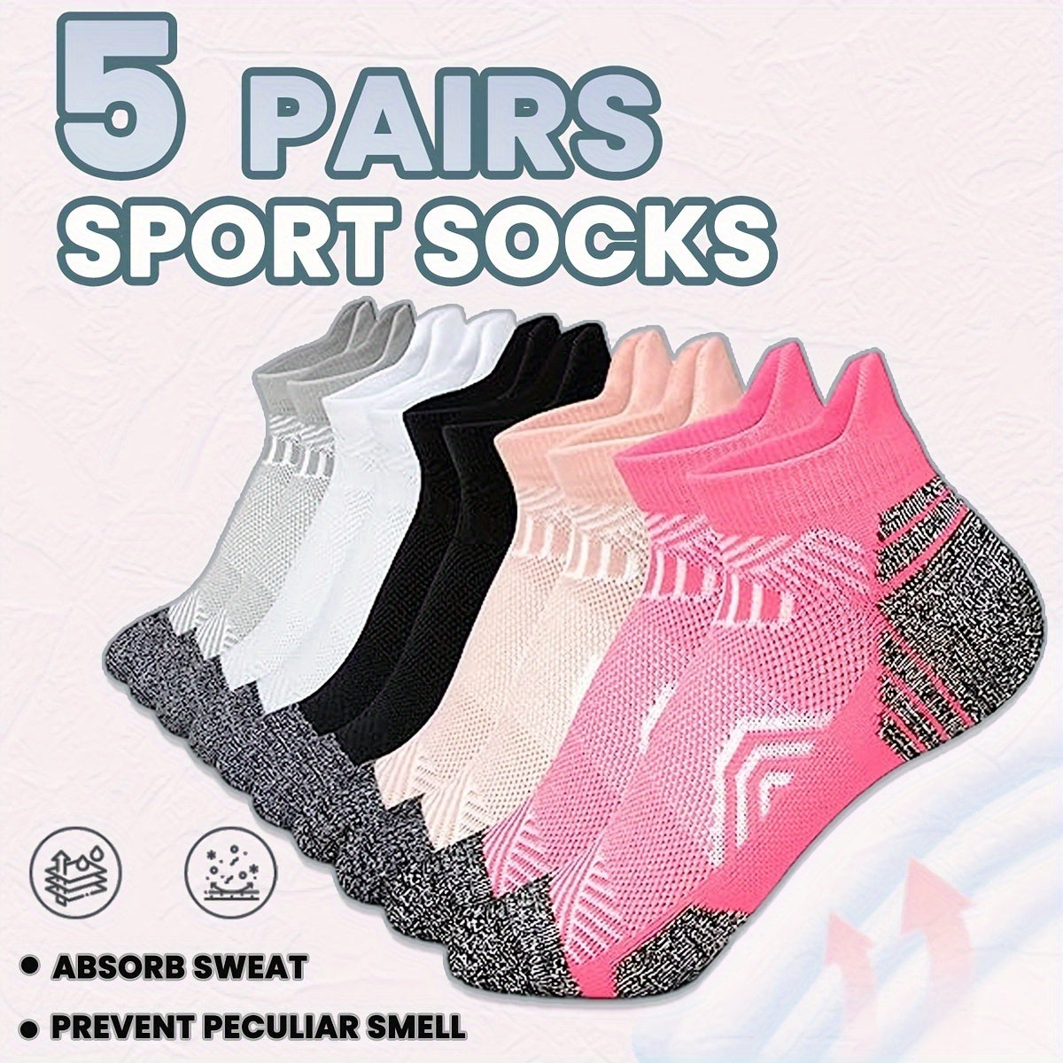 Chaussettes de sport compression pour femmes – Respirantes et confortables pour activités et usage quotidien