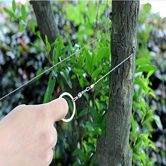 Scie à fil multifonction – Outil de survie compact pour le camping et les aventures outdoor