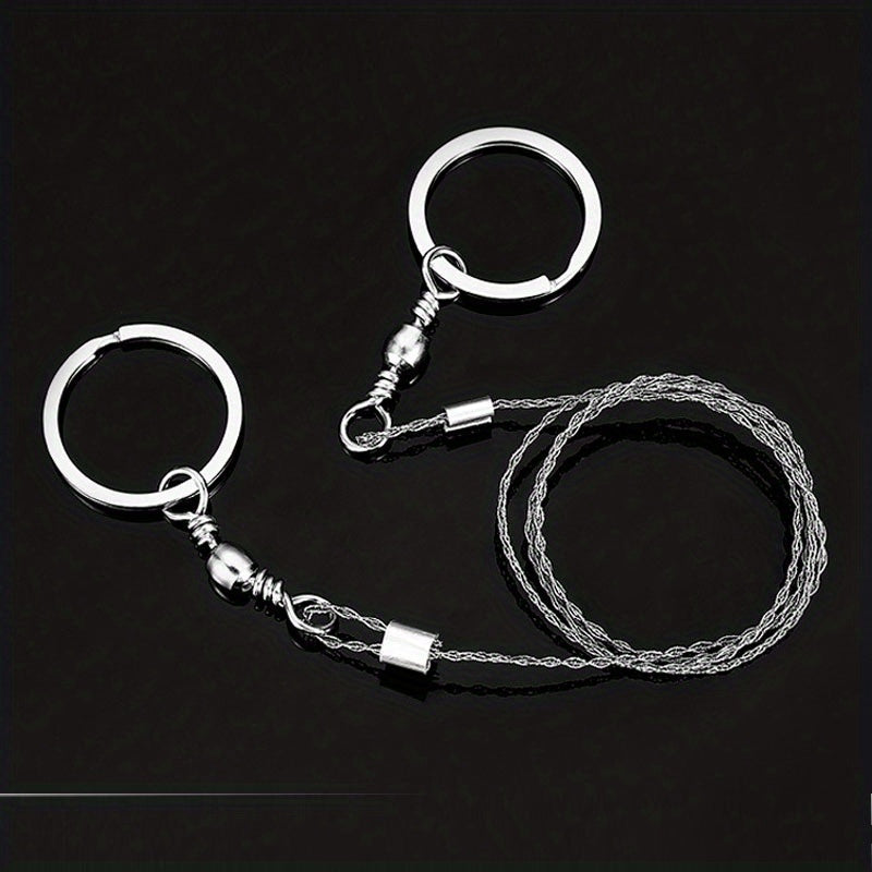 Scie à fil multifonction – Outil de survie compact pour le camping et les aventures outdoor