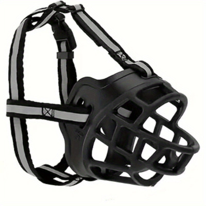 Muselière réglable pour chien – Respirante et sécuritaire pour entraînement et promenades