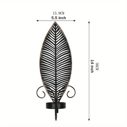Appliques murales motif feuillage – Une décoration chaleureuse pour chaque espace
