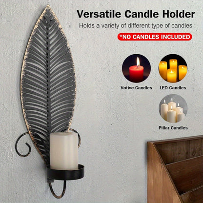 Appliques murales motif feuillage – Une décoration chaleureuse pour chaque espace