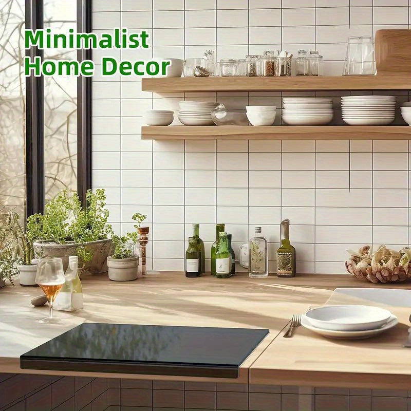 Planche à découper en acrylique avec surface antidérapante - Ustensile de cuisine durable pour une découpe en toute sécurité