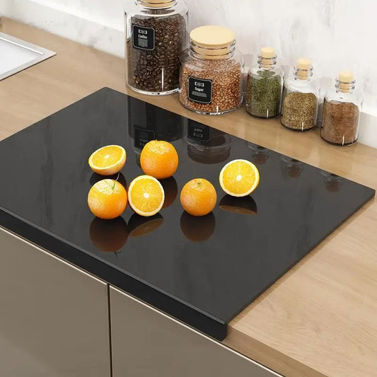 Planche à découper en acrylique avec surface antidérapante - Ustensile de cuisine durable pour une découpe en toute sécurité