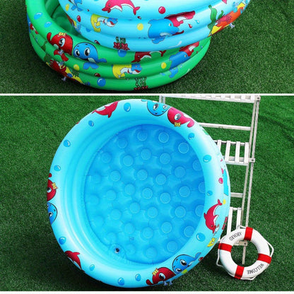 Piscine gonflable pour enfants - Plaisir convivial sous le soleil d’été