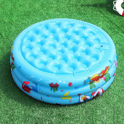 Piscine gonflable pour enfants - Plaisir convivial sous le soleil d’été