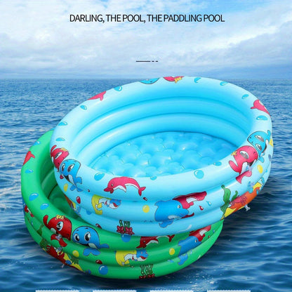 Piscine gonflable pour enfants - Plaisir convivial sous le soleil d’été