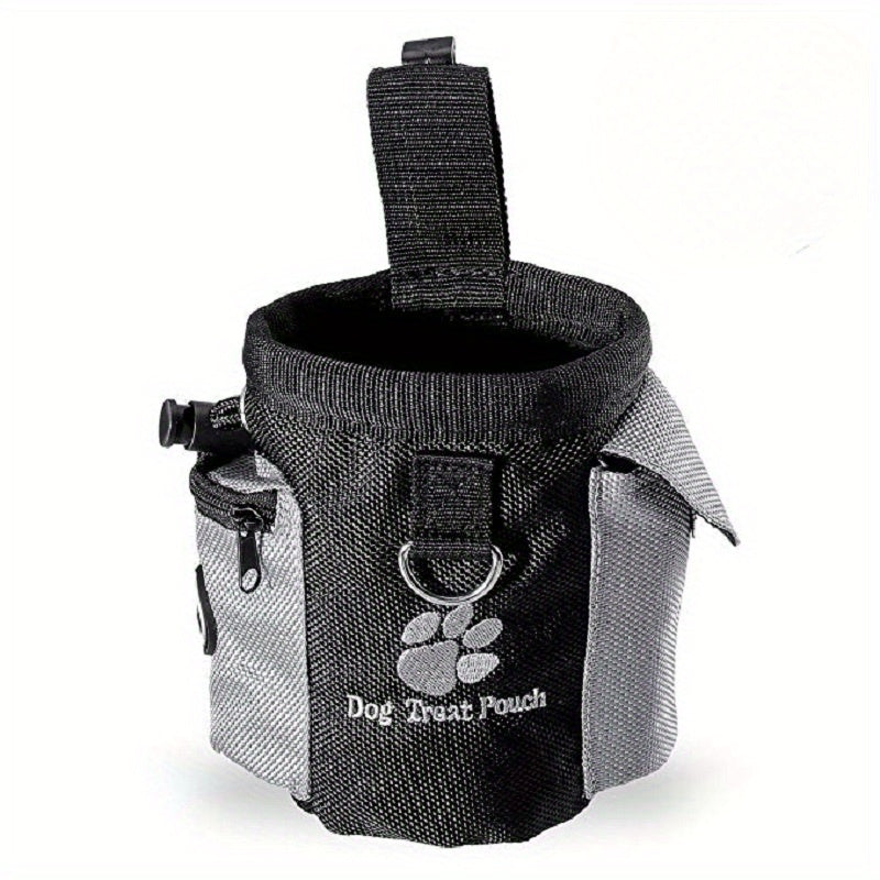 Pochette à friandises pour chien avec distributeur de sacs – Idéale pour l’entraînement et les promenades