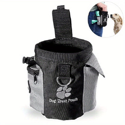 Pochette à friandises pour chien avec distributeur de sacs – Idéale pour l’entraînement et les promenades