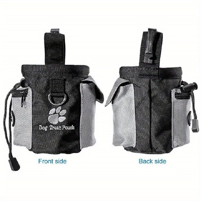 Pochette à friandises pour chien avec distributeur de sacs – Idéale pour l’entraînement et les promenades