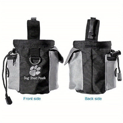 Pochette à friandises pour chien avec distributeur de sacs – Idéale pour l’entraînement et les promenades