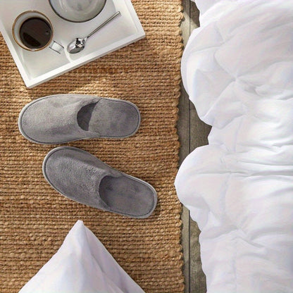 Chaussons Jetables de Luxe – Idéaux pour Hôtels, Spas et Usage Invité