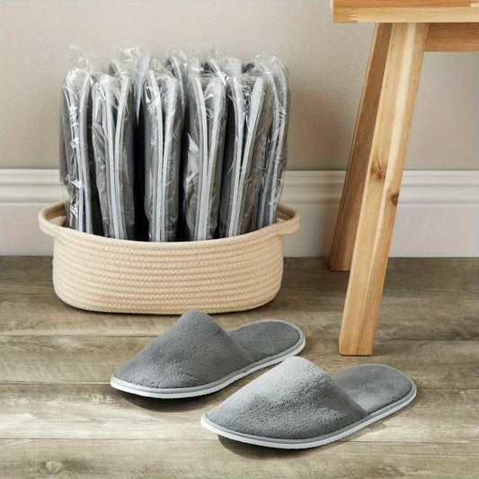 Chaussons Jetables de Luxe – Idéaux pour Hôtels, Spas et Usage Invité