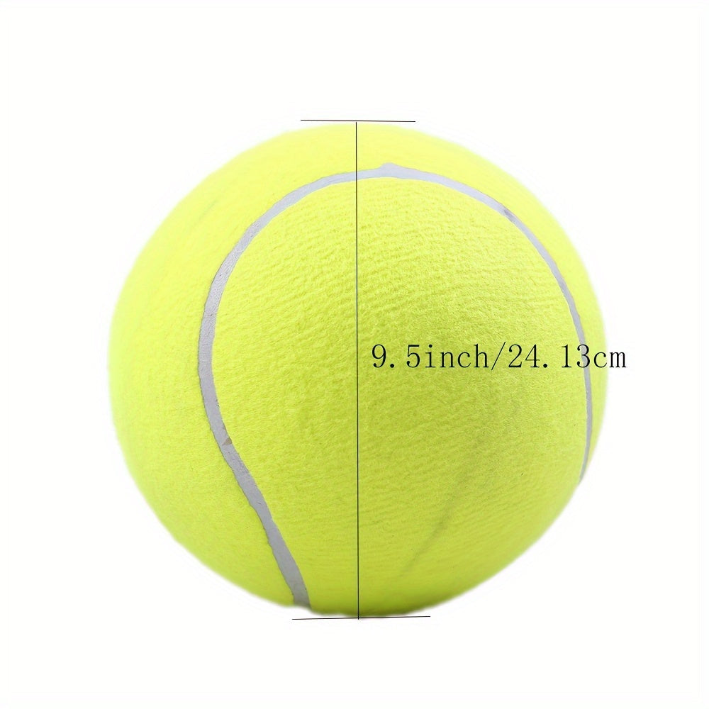 Balle de tennis extra résistante pour grands chiens – Idéale pour le jeu et l’activité en extérieur