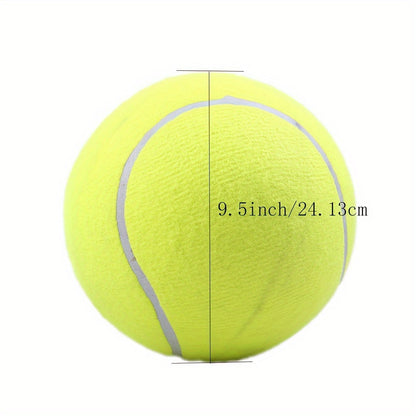Balle de tennis extra résistante pour grands chiens – Idéale pour le jeu et l’activité en extérieur