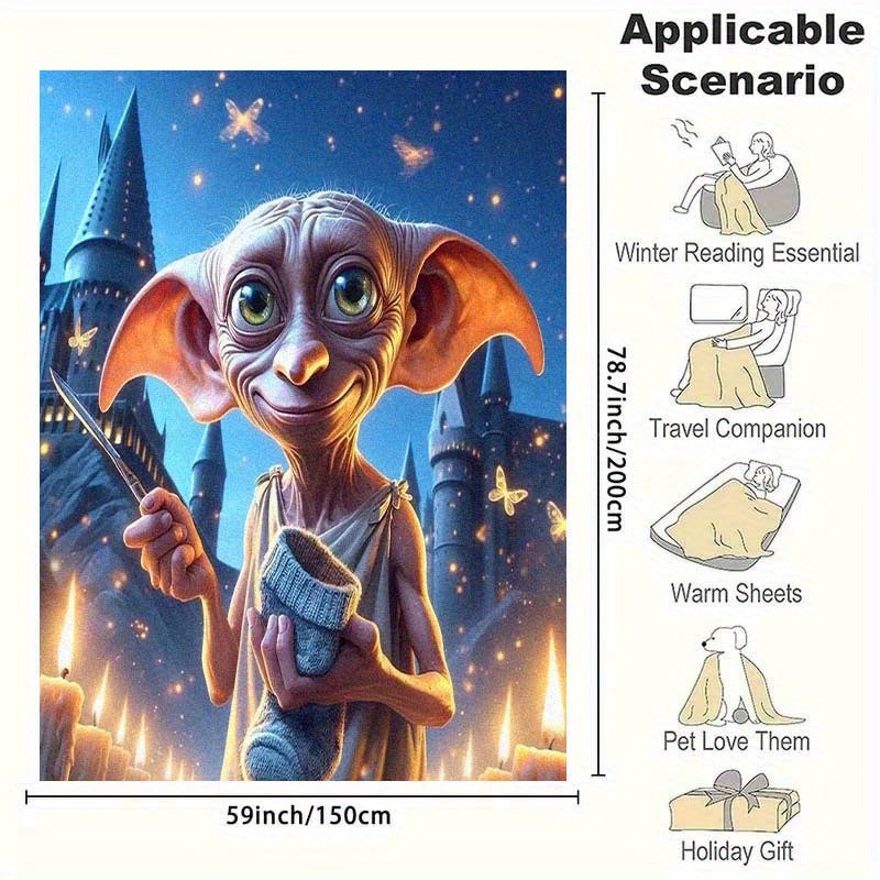 Couverture magique de Dobby - Pour une atmosphère enchantée dans votre maison
