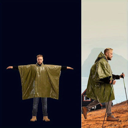 Ponchos d’urgence StormGuard – Protection imperméable et thermique