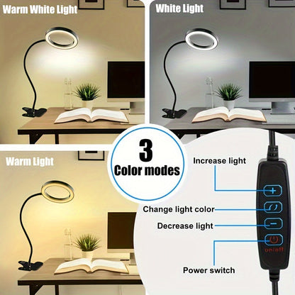 Lampe Loupe LED avec Pince – Parfaite pour le Travail Mains Libres et la Précision