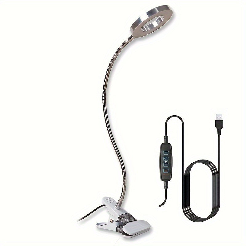 Lampe Loupe LED avec Pince – Parfaite pour le Travail Mains Libres et la Précision