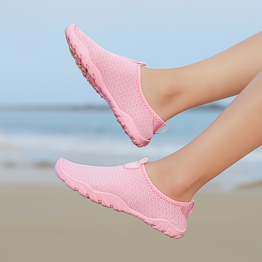 Chaussures d’eau à séchage rapide pour femmes – Respirantes et antidérapantes pour plage et sports nautiques
