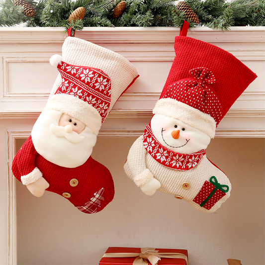 Chaussette de Noël Charmante – Joyeuse et festive