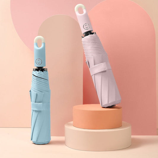 Parapluie Compacte Résistante au Vent - Protection Repliable Pratique