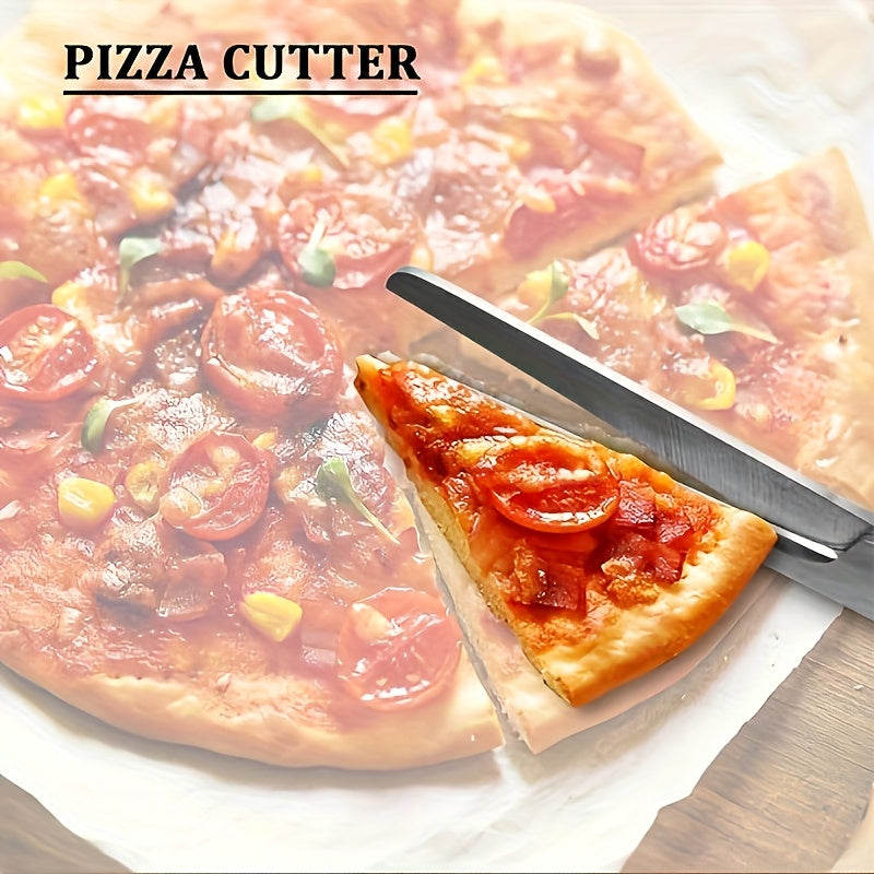 Ciseaux Multifonctions en Acier Inoxydable pour Pizza avec Poignée Confort – Découpe Facile de la Pizza et Plus