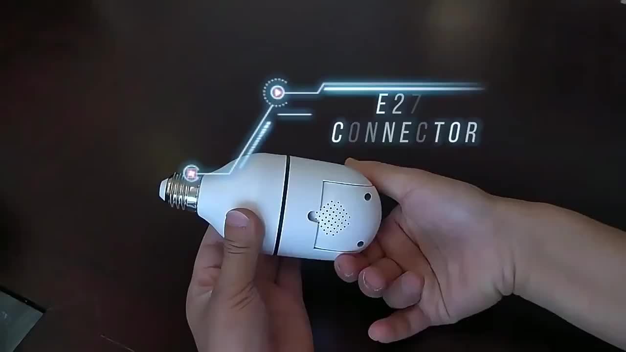 VisionGuard caméra intelligente avec lampe – Pour une sécurité et un confort optimaux à domicile