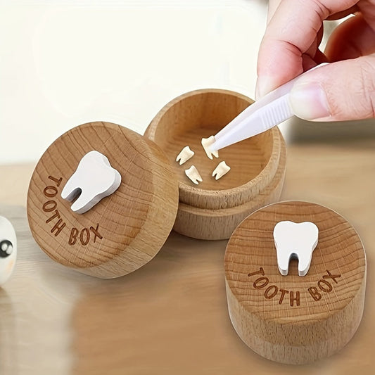 Boîte à dents pour enfants – Boîte souvenir en bois pour la petite souris